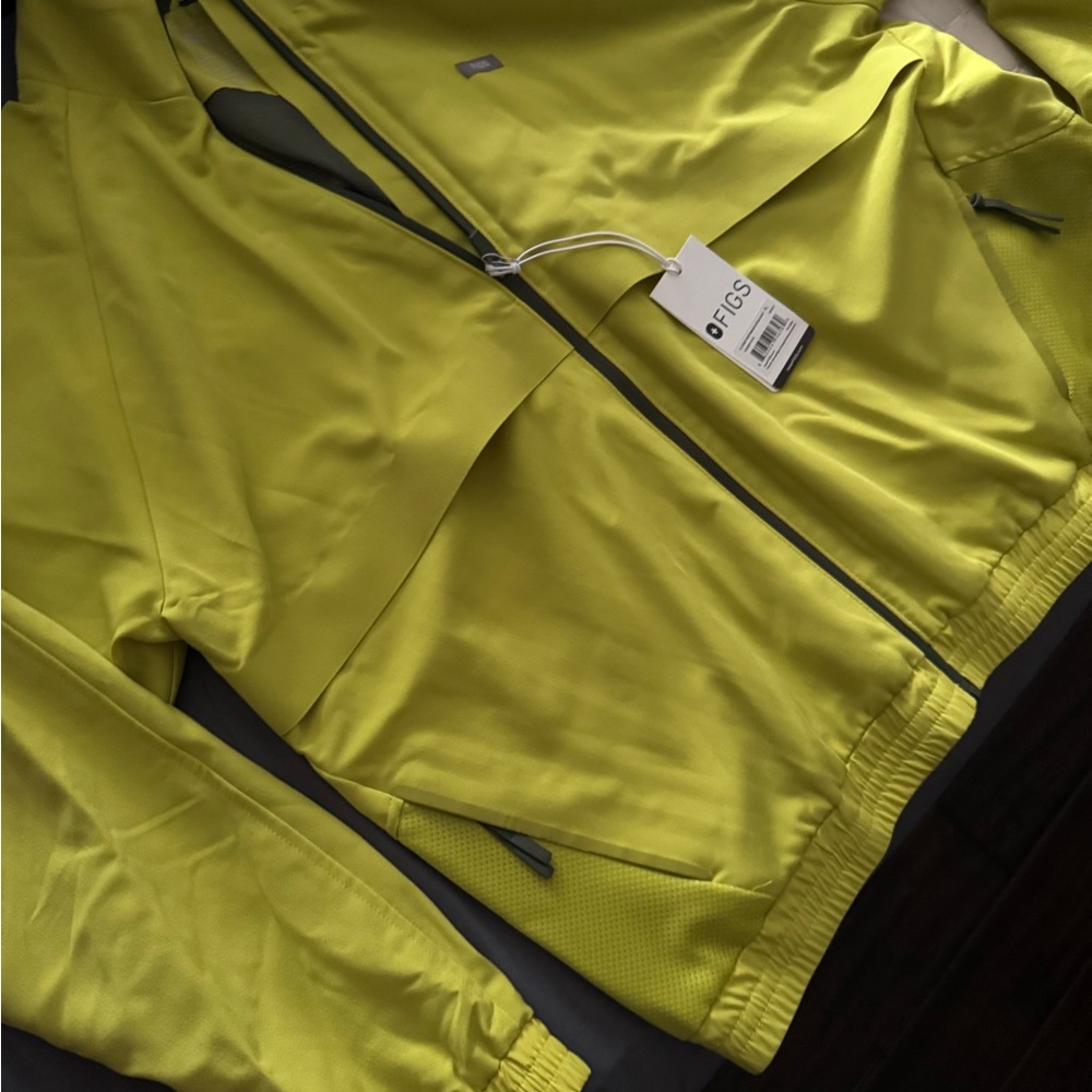 FIGS Vibrant Yellow Outerwear